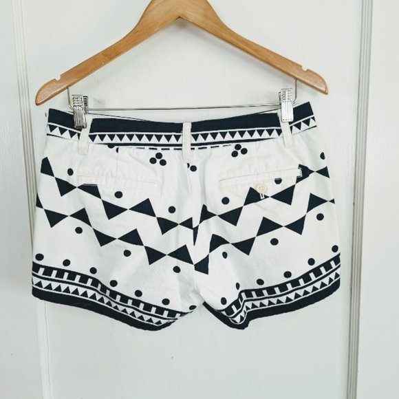 J. Crew Chino Tribal Print Short - Size 6 - Picture 3 of 8